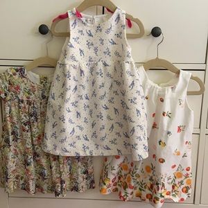 Zara lot of 3 dresses 2-3 years